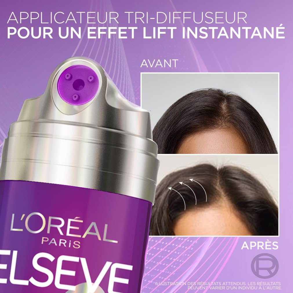 L'Oréal Paris - Elseve Collagen Lifter - spray 2 en 1 - volume & fraîcheur cheveux fins