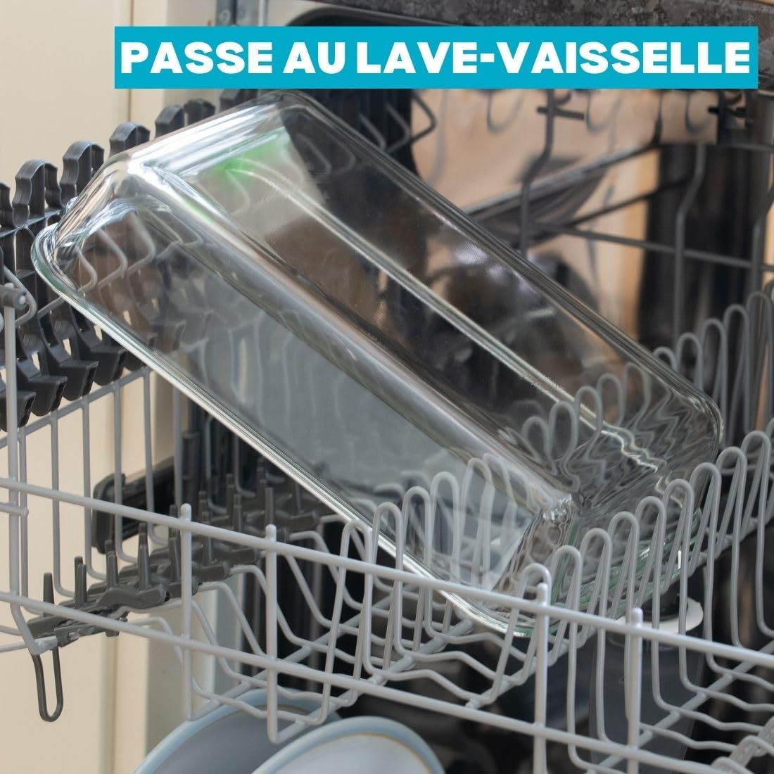 Igluu - Plat à lasagnes borosilicate 2,2L - lot de 3 - hermétique