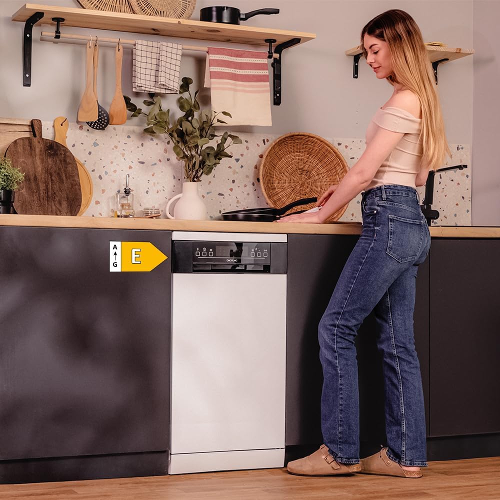 Cecotec - Bolero Aguazero - 45 cm - 11 couverts, 6 programmes, AquaStop, 4201E