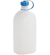 Hünersdorff Bouteille en plastique / gourde / bouteille de stockage avec couvercle à visser étanche