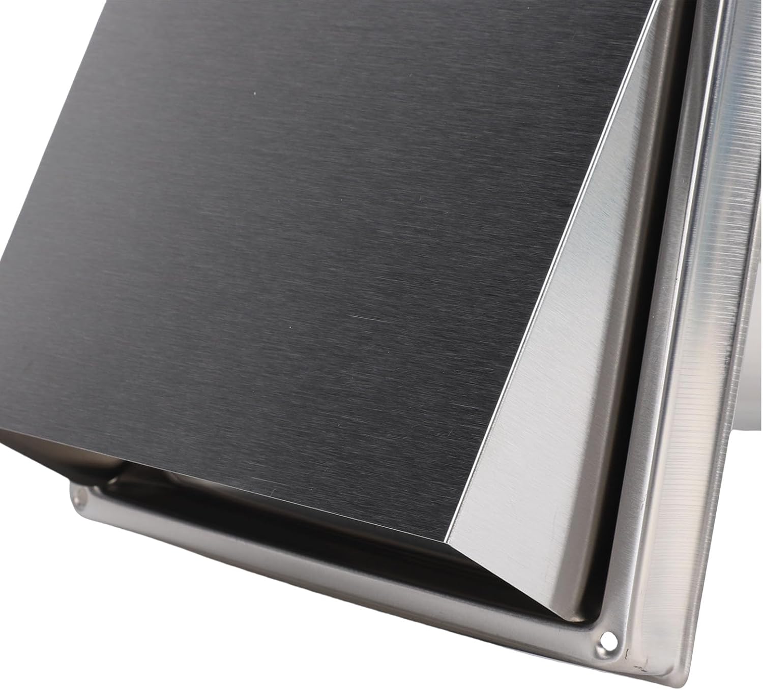 Fafeicy - évent mural inox avec amortisseur, 6 pouces, cuisine et salle de bain