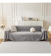 MYSKY HOME Housse de canapé 1/2/3/4 places, protection contre les rayures, jeté de canapé lavable, protection de canapé...