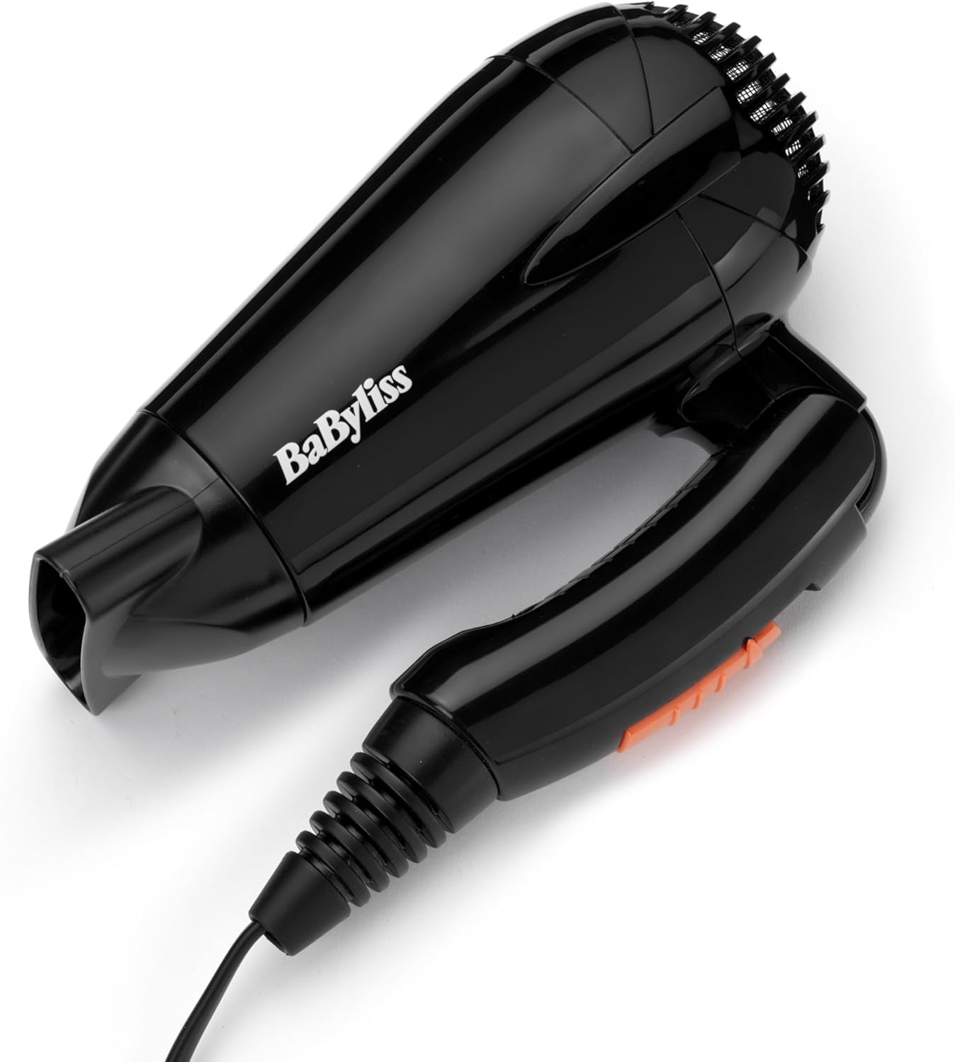 BaByliss - sèche-cheveux pliable de voyage - léger 2000W, bi-voltage, 2 vitesses/températures - 5344E