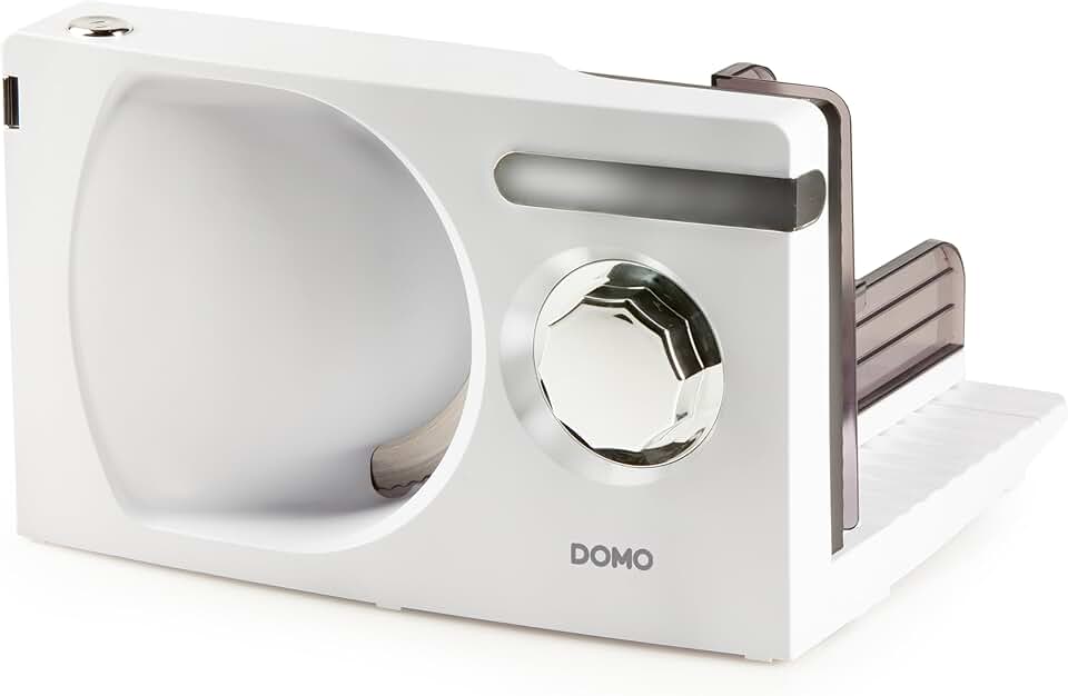DOMO - DO523S - trancheuse électrique 17 cm - 120W silencieux, 0-15mm