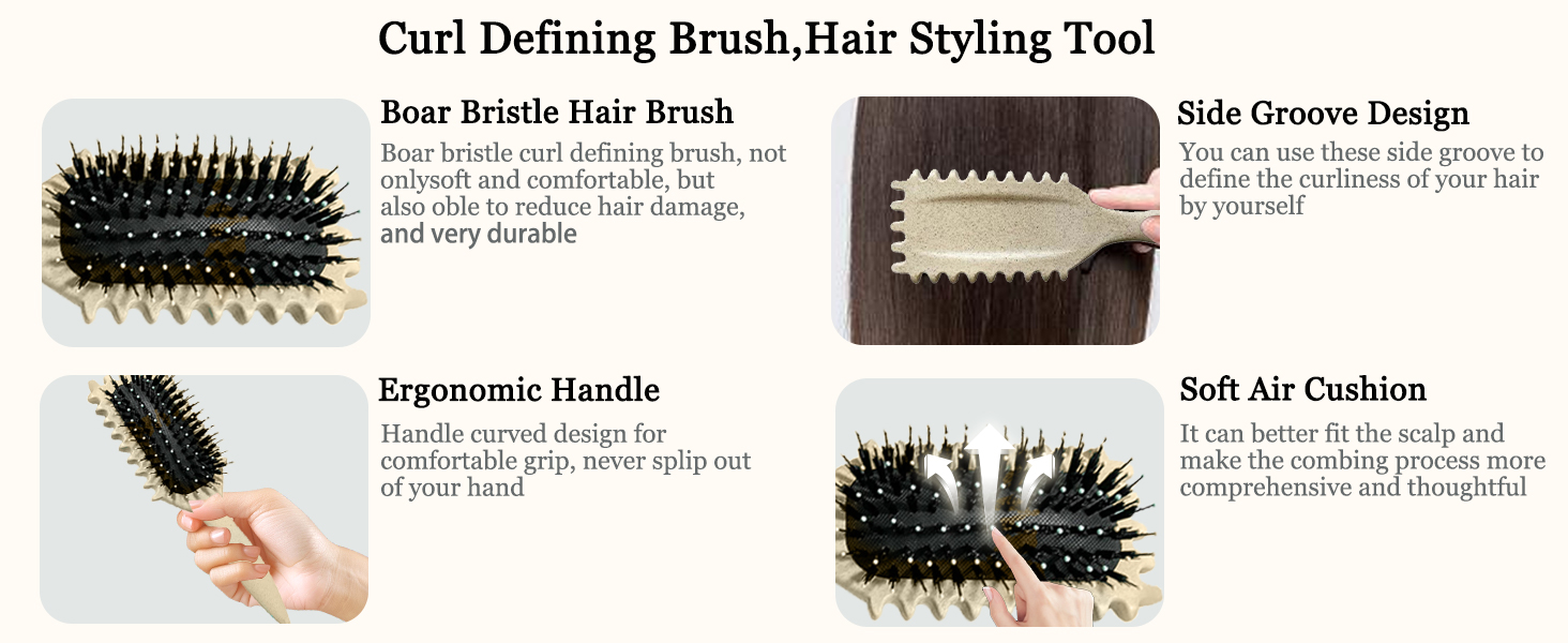 la nouvelle brosse, brosse à cheveux