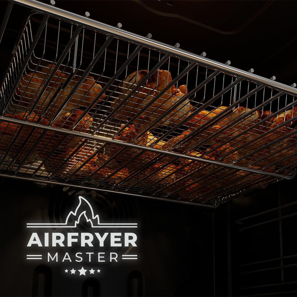 Cecotec - Four pyrolyse 60cm, 81L, 3400W, 11 fonctions Edge P506000