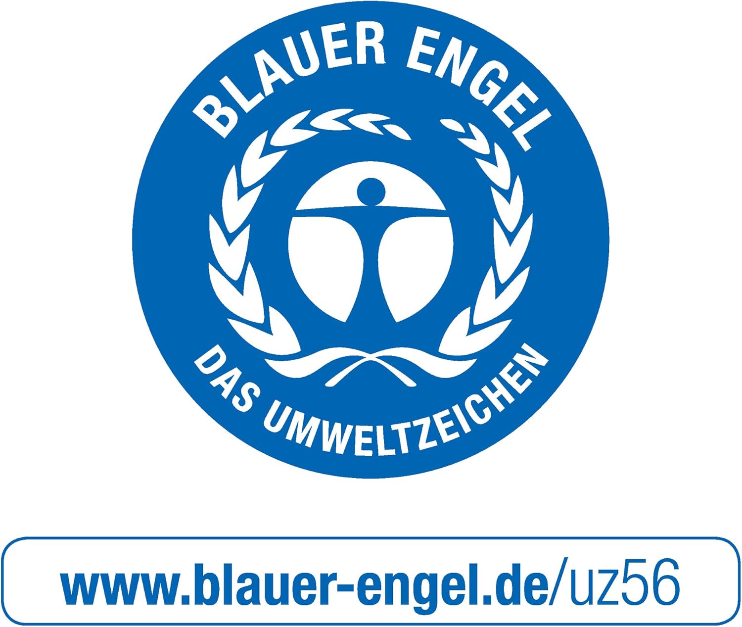 Exacompta - Corbeille à papier ECOBIN, 15L, poignées, noir - 453014D