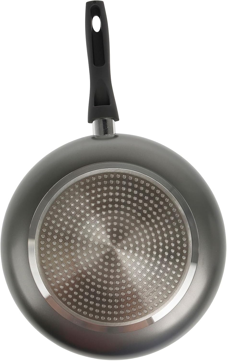 Crealys - Autan poêle 28 cm, céramique, induction, manche silicone - 529577