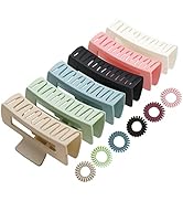 Grande pince à cheveux, barrette antidérapante Kavya, barrette à cheveux solide mat, pinces rectangulaires...