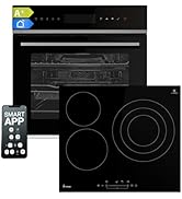 Cuisinière autonome : Four encastrable 60 cm EB8317HC + plaque de cuisson KF5903SP de 59 cm | Tournebroche | Fonction pizza