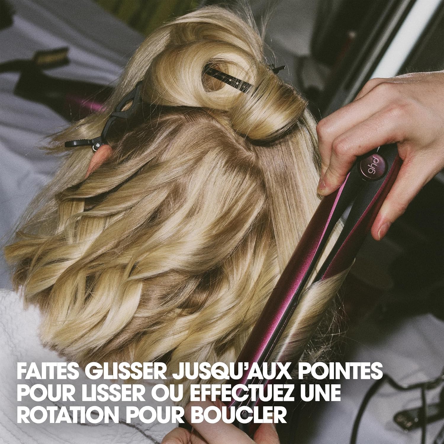 ghd - Lisseur Gold - design arrondi, brillance 65%+, sans chaleur extrême