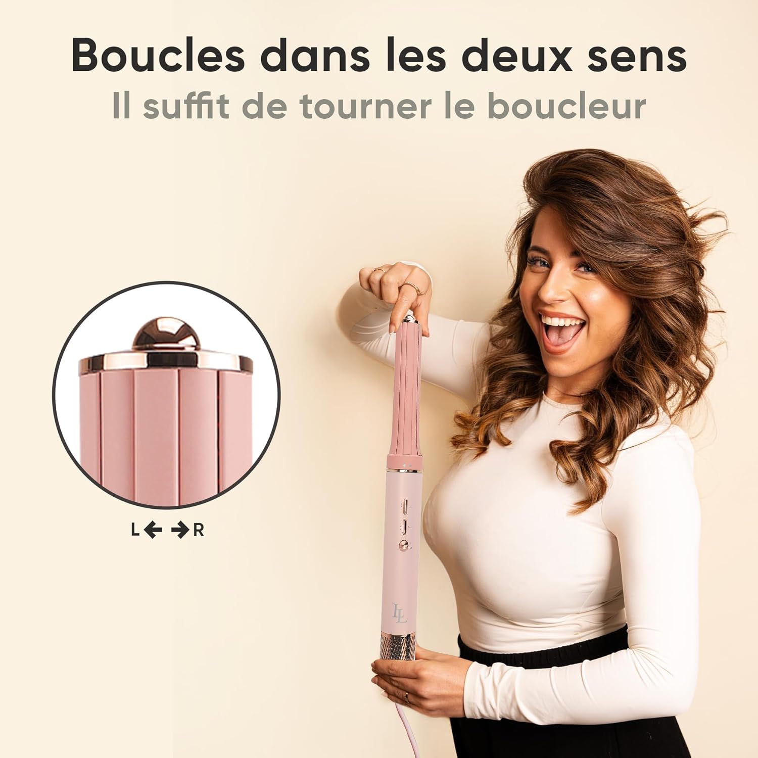 Brosse soufflante - version de luxe - séchage rapide, ionique, 135000 RPM