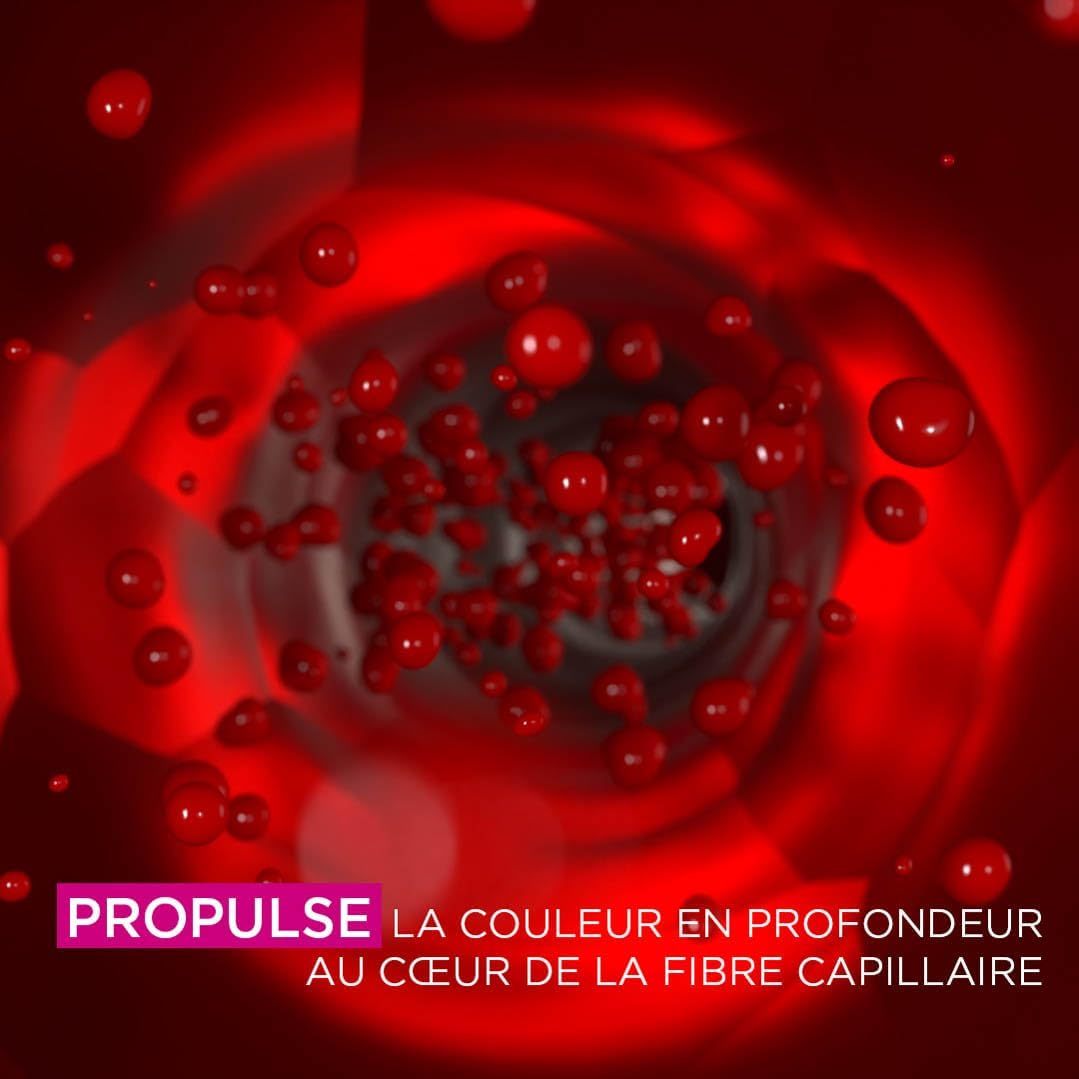 Garnier - Olia coloration cheveux - sans ammoniaque - 6.66 carmin éclatant