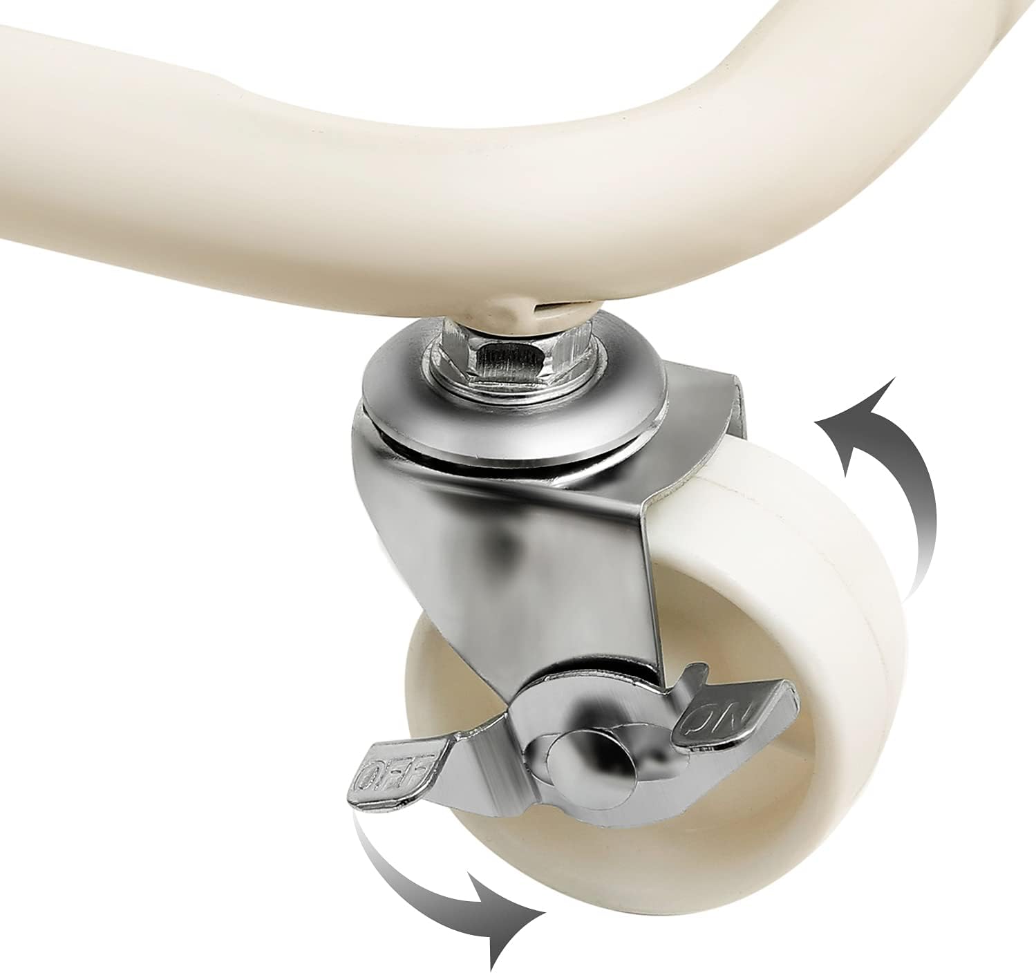 SONGMICS - chariot 3 niveaux - tablette réglable, freins, BSC60WT