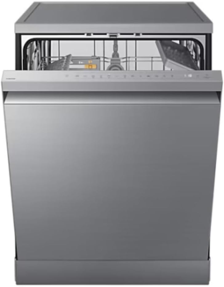 Samsung - Lave-vaisselle Série DW - 60 cm - 13 couverts, Wi-Fi, gris, DW-60DG760FSLU1