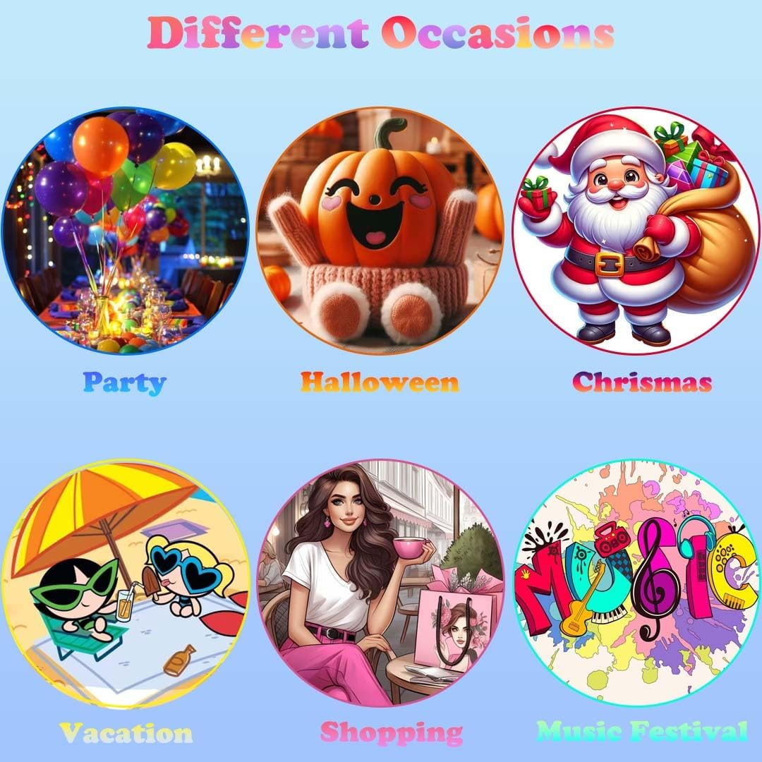 Extensions de cheveux - mèches à clipser, 50 cm, 12 pcs, orange