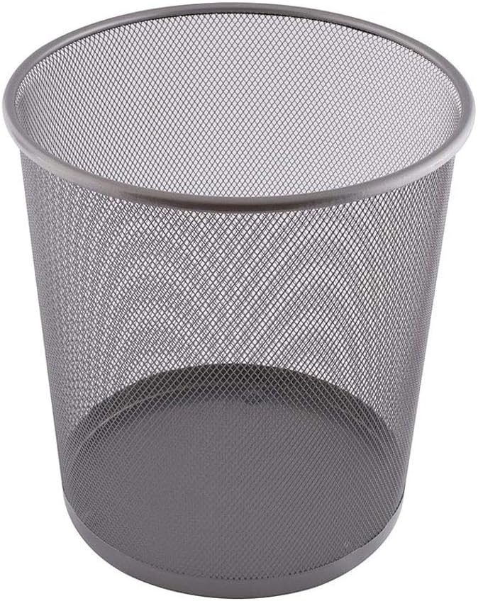 D.RECT - corbeille à papier treillis - 266x218x280mm - 12L argent