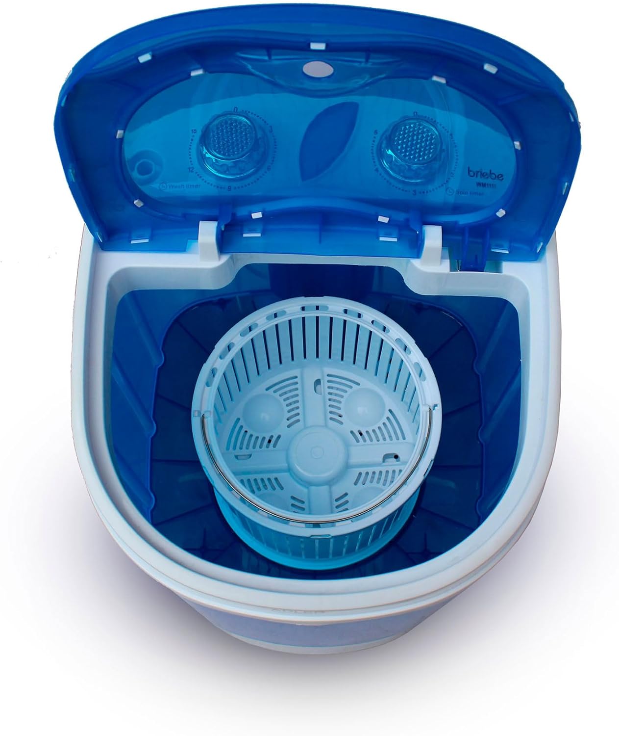 briebe - Mini machine à laver 3kg, portable, faible eau/énergie, WM1111