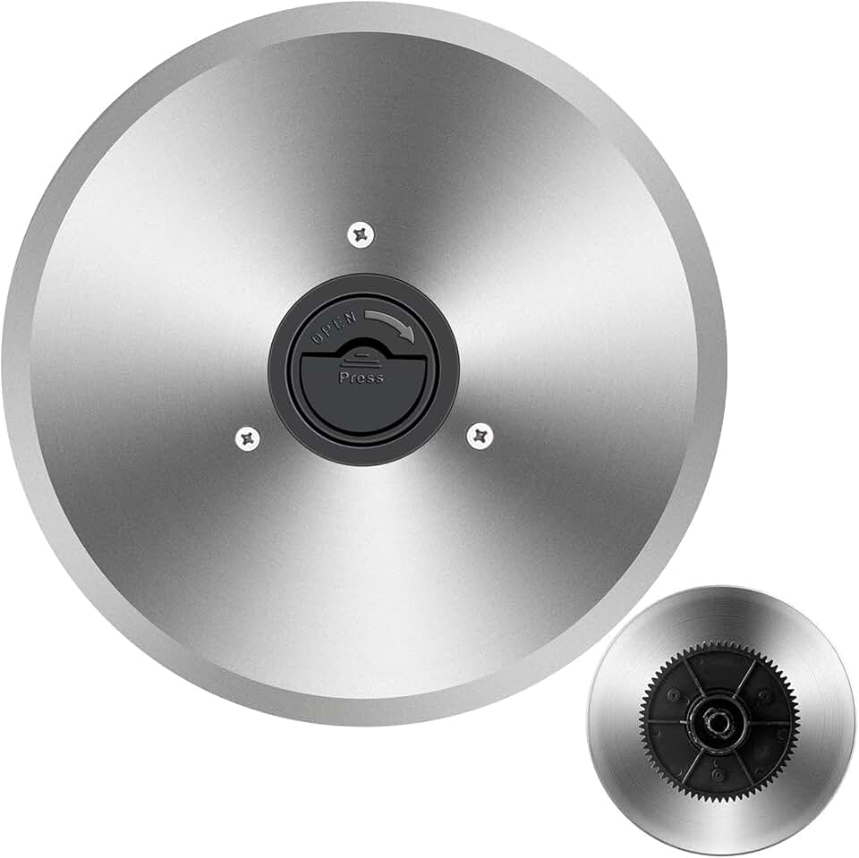 TOKASS - lame de trancheuse, 7,5 pouces, acier inoxydable, lame ronde