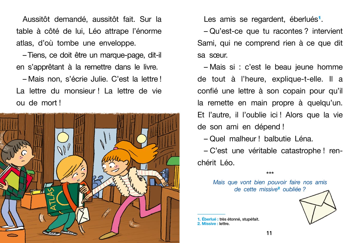 Livre enfant - Sami et Julie CE2 - Enquête -  illustrations, aventure