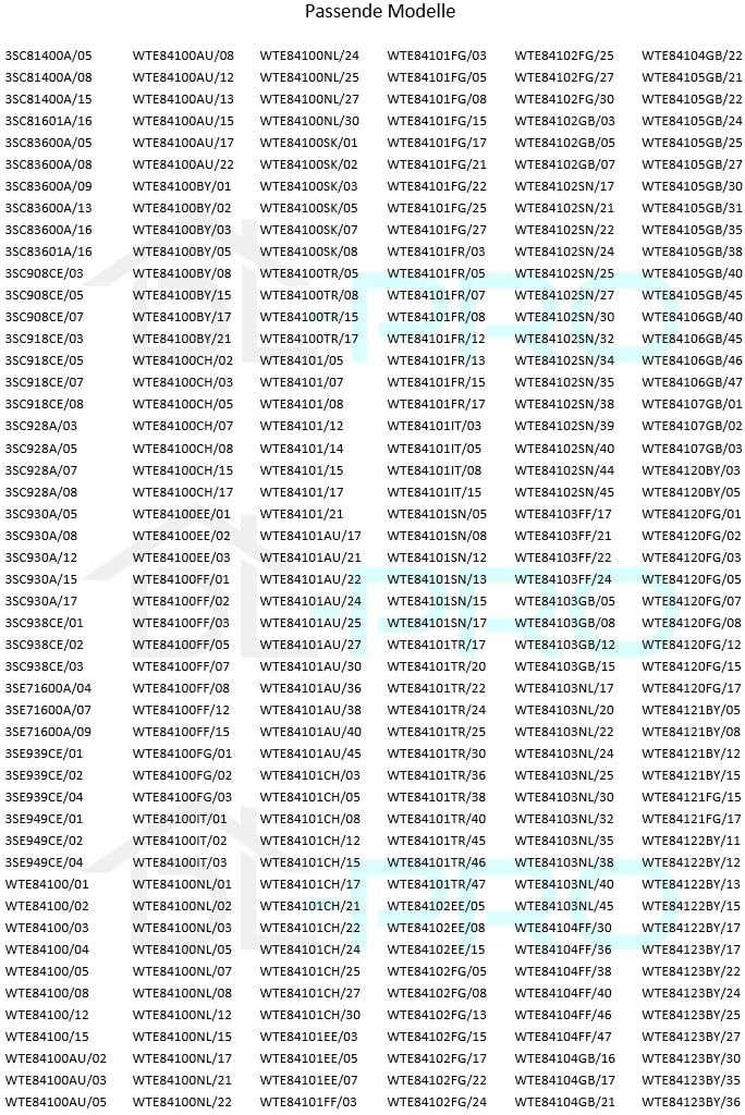 Bosch Siemens Neff Constructa - poignée sèche-linge 225x70x45mm plastique blanc - 00644221