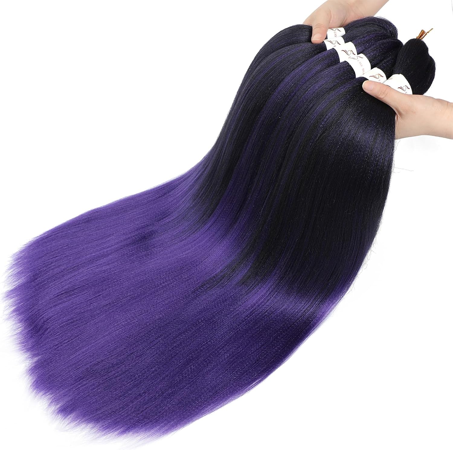 Rajout cheveux tressés pré-étirés, 30