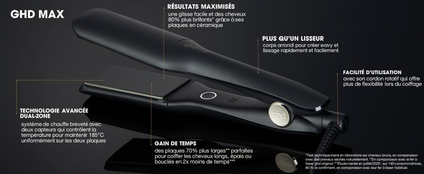 détails ghd max