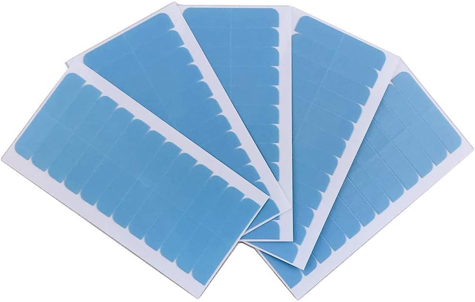 ShowJarlly - ruban extension cheveux - 60 pièces - double face adhésif