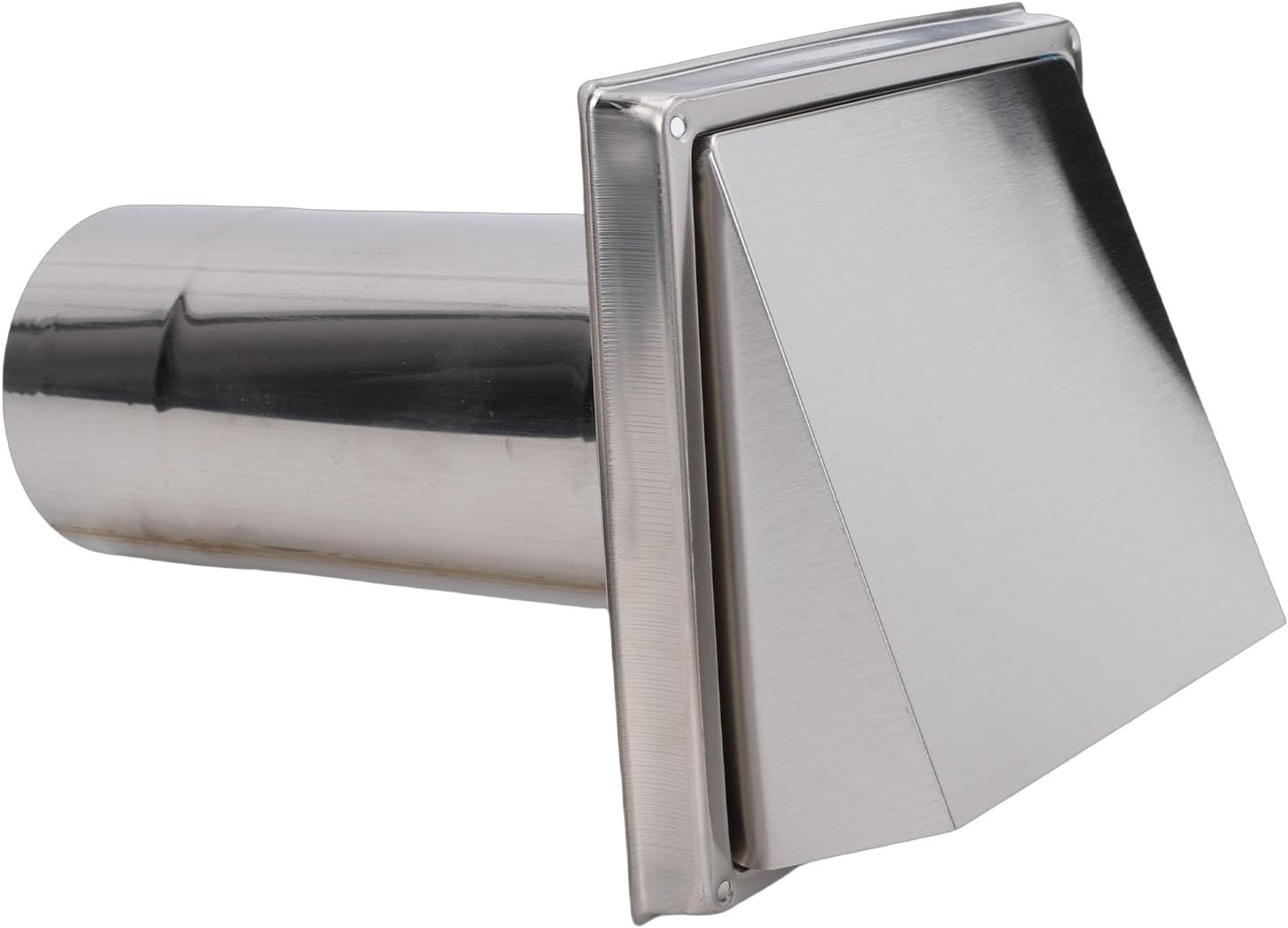 Fafeicy - Couvercle ventilation 4 pouces - inox, tuyau amovible