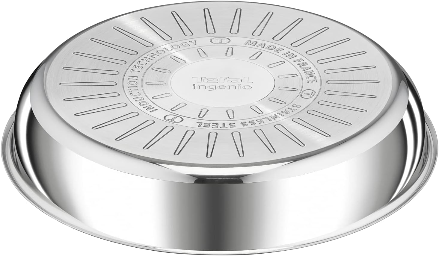 Tefal - Ingenio Preference - poêle 24 cm, induction, inox, lave-vaisselle, L9720402
