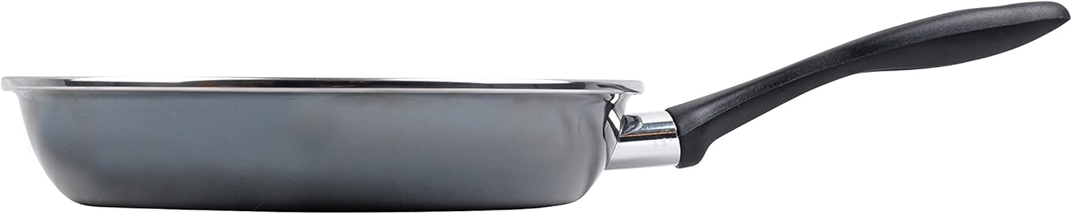 Megafesa - Glass (Cristal) - poêle 26 cm - noir, antiadhésive