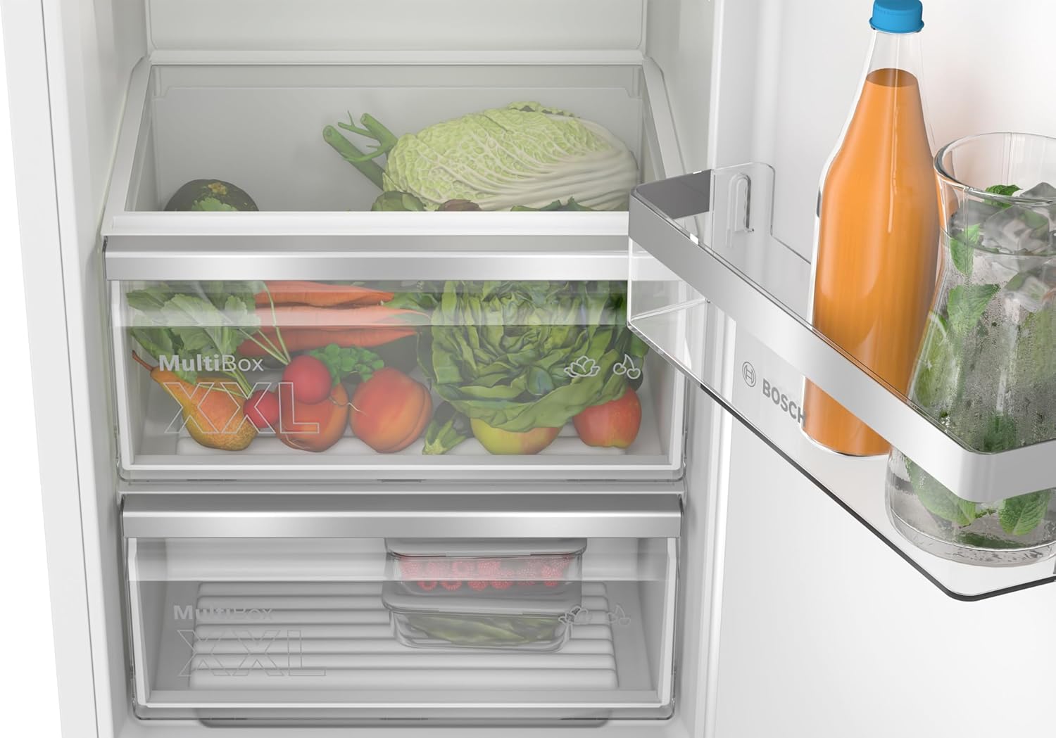 Bosch - réfrigérateur Série 4, 177x54 cm, 310L, encastrable, KIR81VFE0