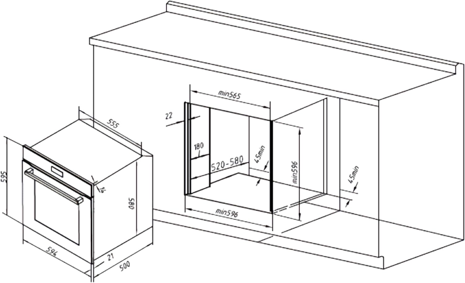 Cecotec - Bolero Hexa Line+ - 77 L - 2800W, 4 fonctions, vapeur, C126000