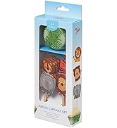 Tala Jungle Lot de 24 caissettes et décorations pour cupcakes Motif jungle