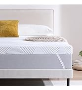 Twirest Surmatelas 140 x 190CM, Épaisseur 7,5CM, Mousse Mémoire à Gel, Confortable et Respirant, ...