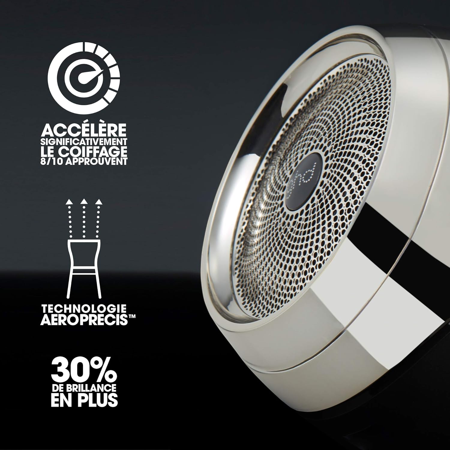 ghd - Helios - Sèche-cheveux pro, puissant et précis, anti-frisottis