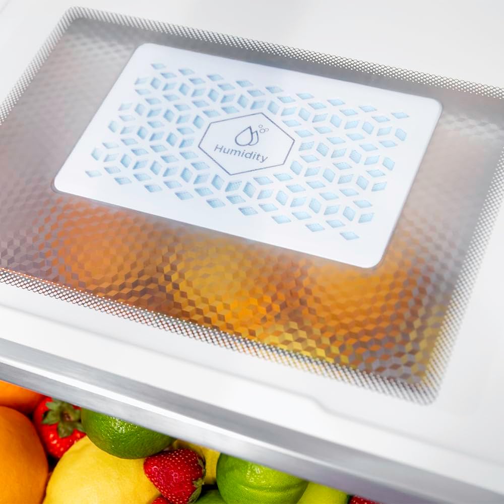 Cecotec - Bolero CoolMarket Combi 356 - 356L inox - No Frost, MultiAirFlow, congélation rapide, classe E