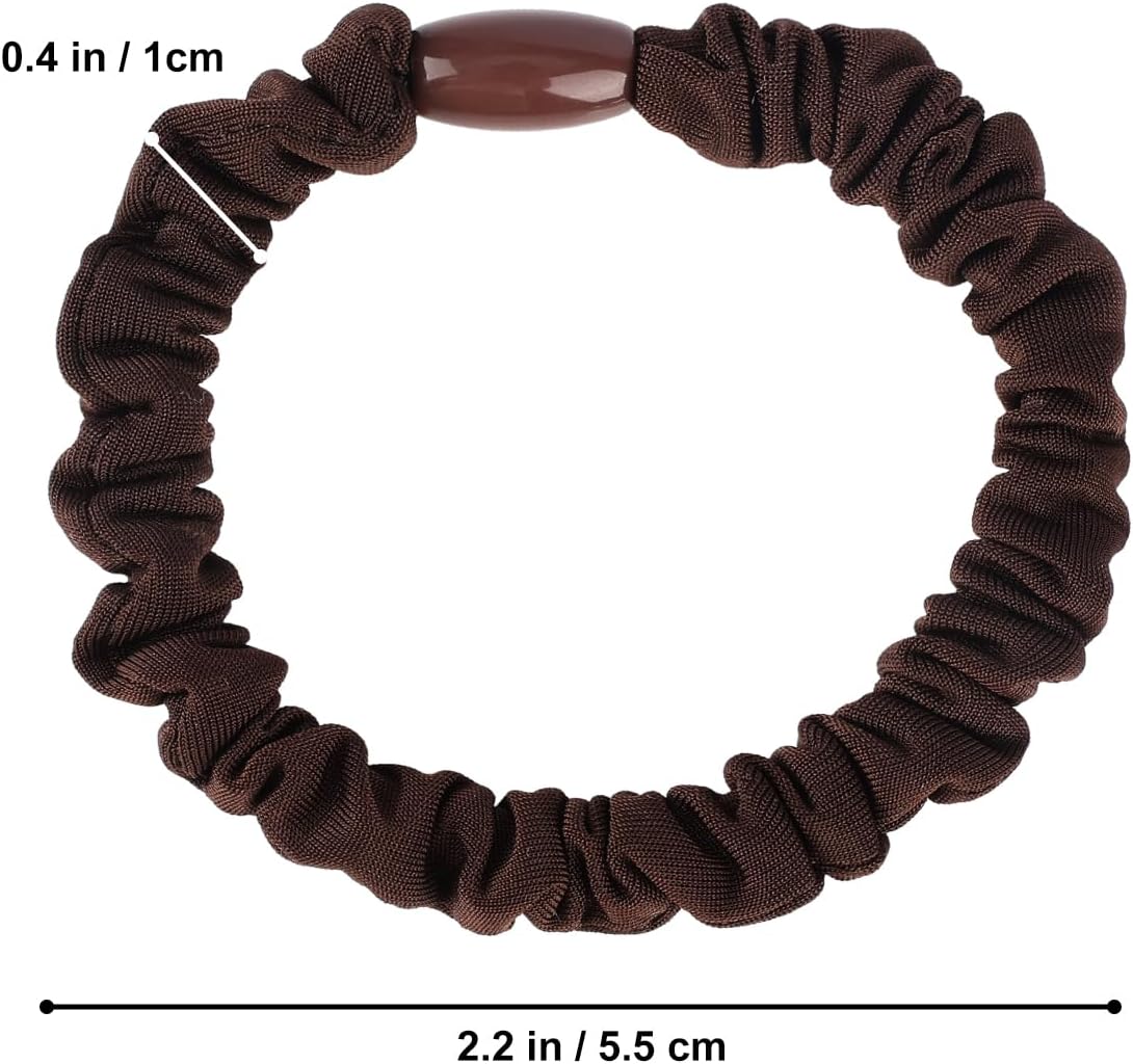 JessLab - Élastiques Cheveux Soie Satin, lot 10, doux, sans dommage