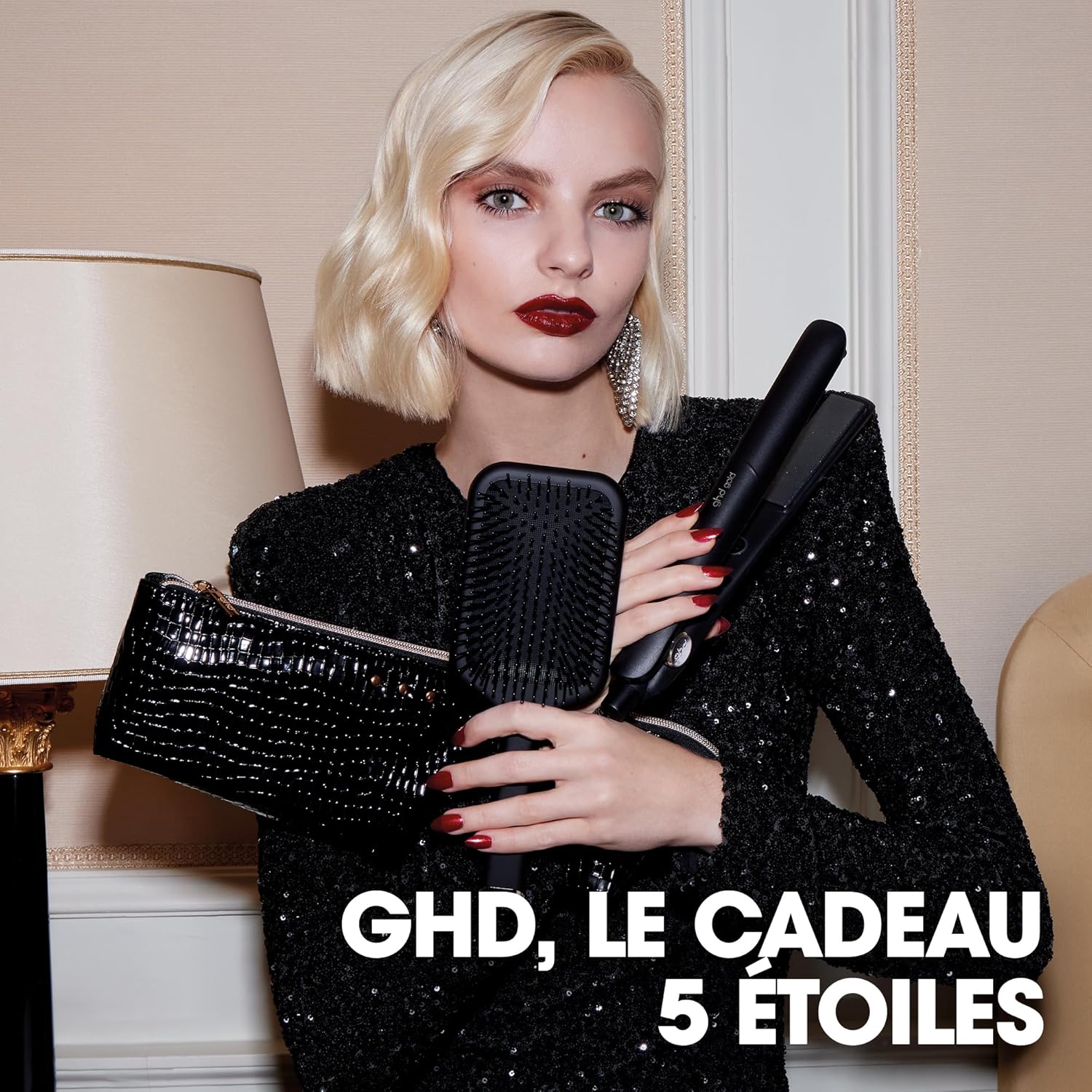 ghd - Gold série - Lisseur professionnel, design arrondi, brillance 65%