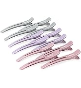 AIMIKE 12pcs Pince Crocodile Cheveux, Pince Cheveux Antidérapante Sans Trace, Pinces Cheveux Femm...