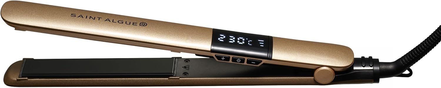 Saint Algue - Demeliss Gold - plaques fines - céramique, tourmaline, réglable 150-230°C