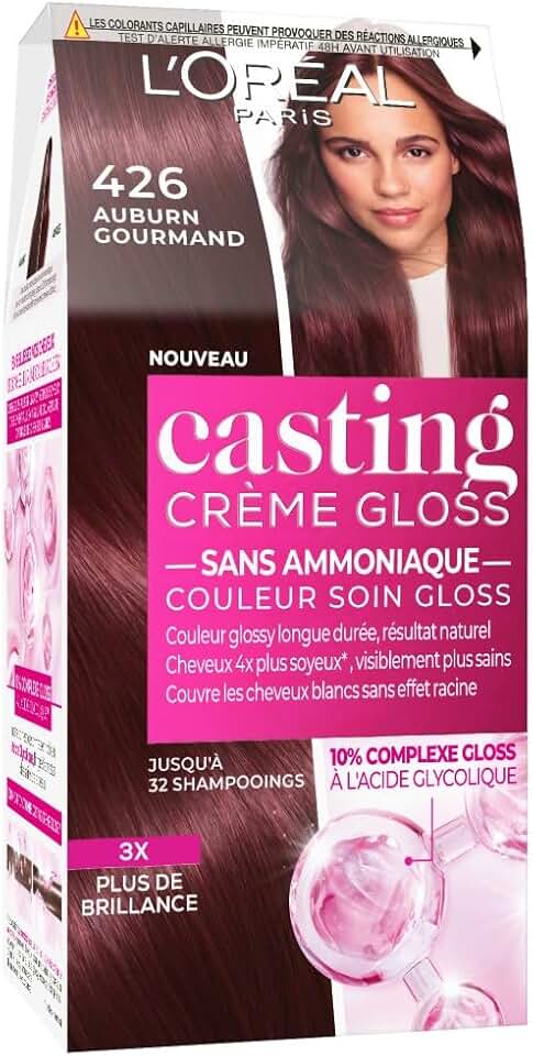 L'Oréal Paris - Casting Crème Gloss - sans ammoniaque - Auburn Gourmand 426