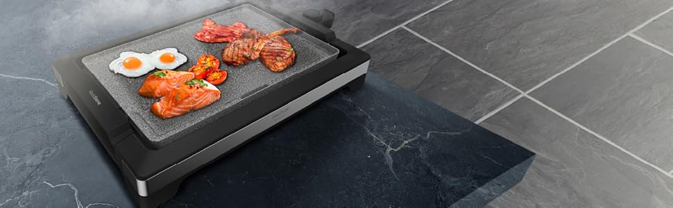 Plancha électrique Tasty & Grill 2000 InoxStone