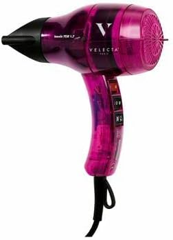 Velecta Paris - sèche-cheveux ICONIC TGR - compact, léger, ions, puissance - 1.7 Fuchsia