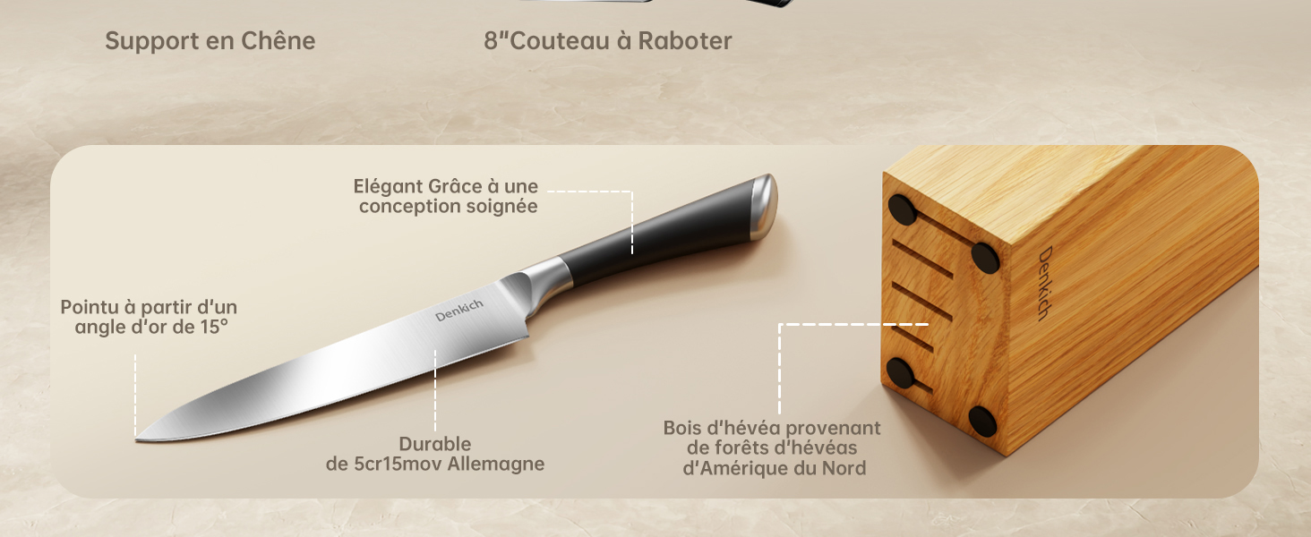 couteaux et ustensiles de cuisine