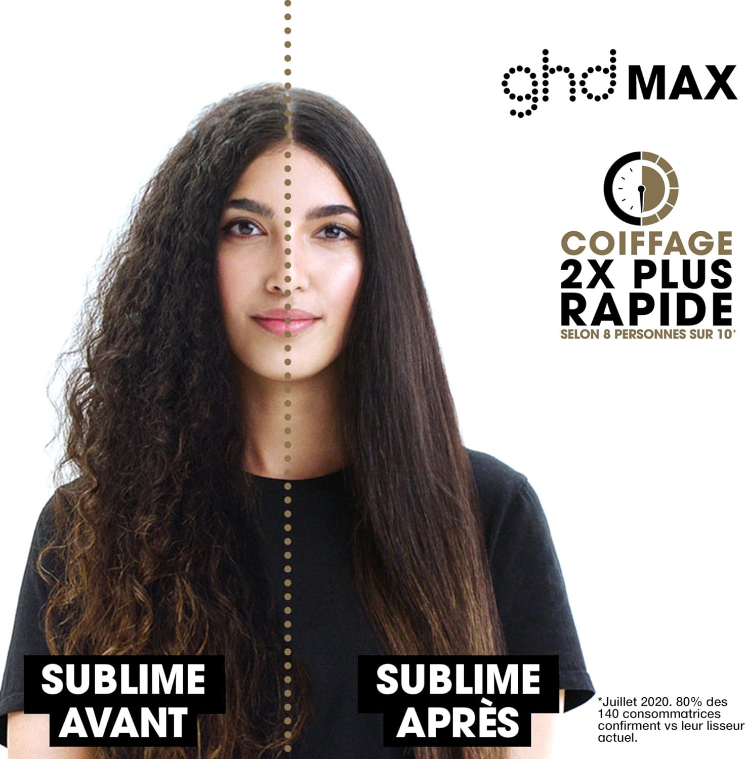 ghd - Max série - plaques larges - Lissage rapide cheveux brillants