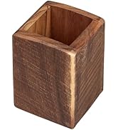 Tala Porte-couverts en bois d'acacia naturel, idéal pour couverts, ustensiles et ki...