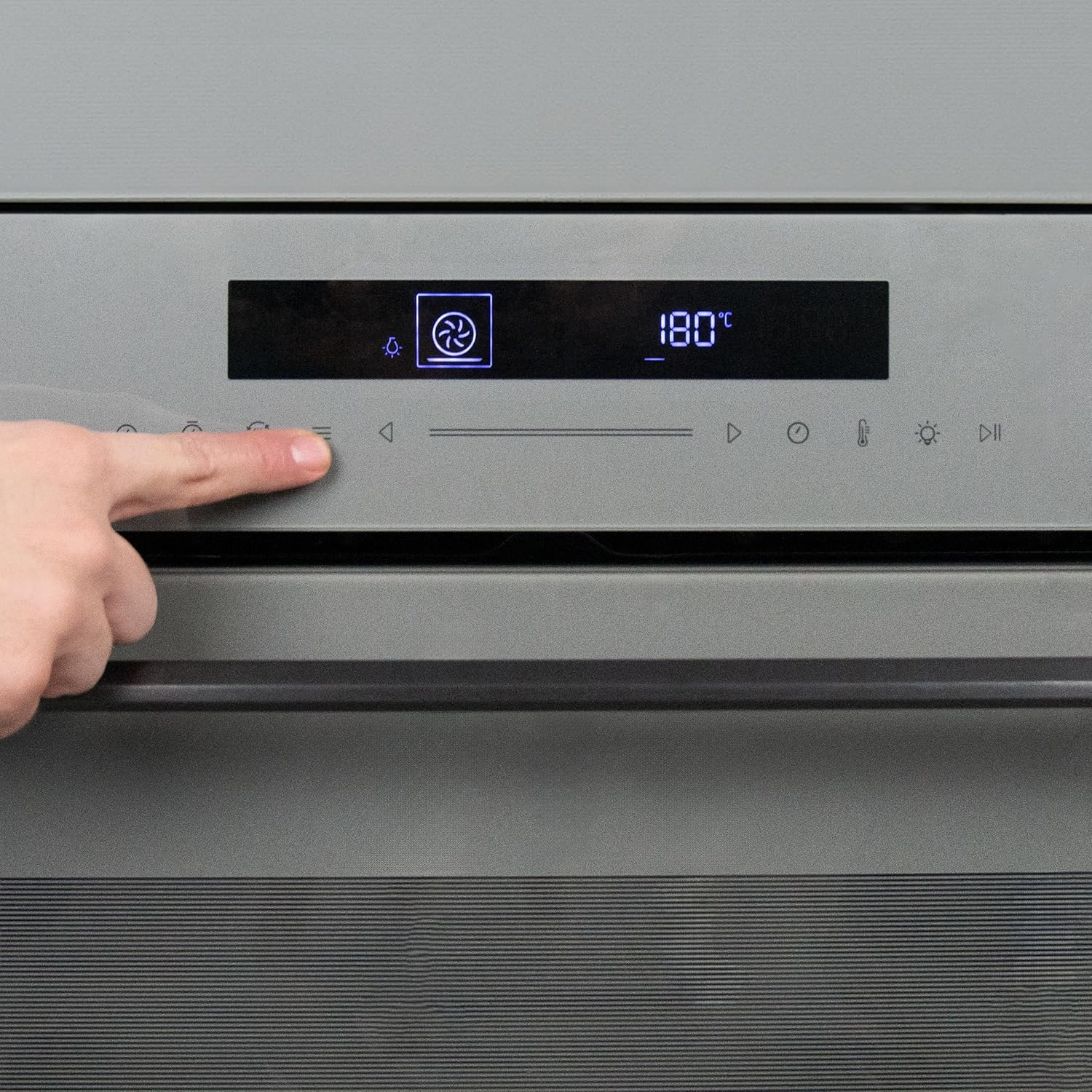 Cecotec - Bolero Hexa SM406000 - 60cm - four encastrable 72L, 12 fonctions, Steak et Pizza Master, Steam, A+ - SM406000