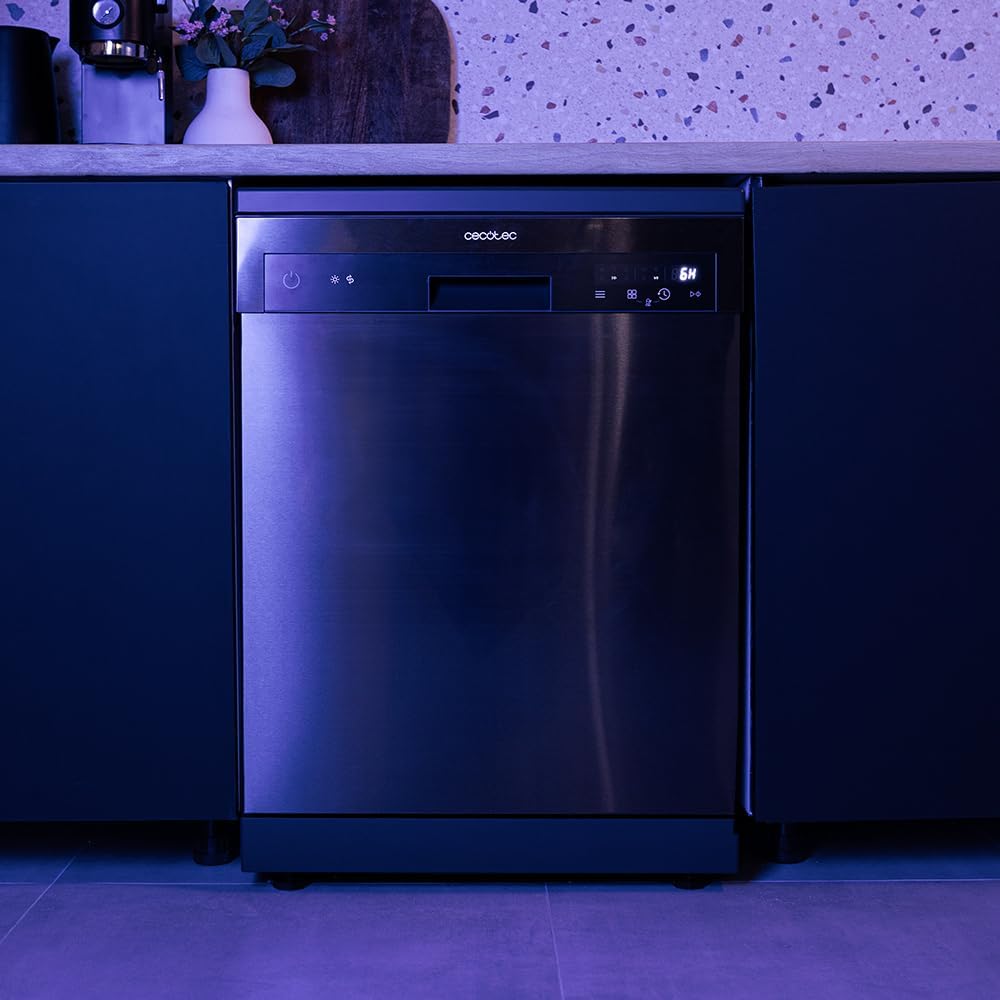 Cecotec - Bolero Aguazero 6100 - 60cm - 13 couverts, 6 programmes, Dry+, demi-charge, départ différé