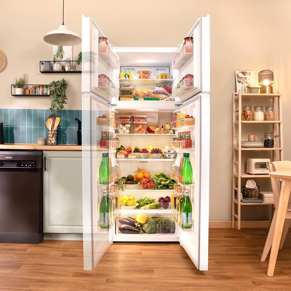 Cecotec - Bolero CoolMarket 2D - 465L No Frost, écran, alarme - 2D 465 NF